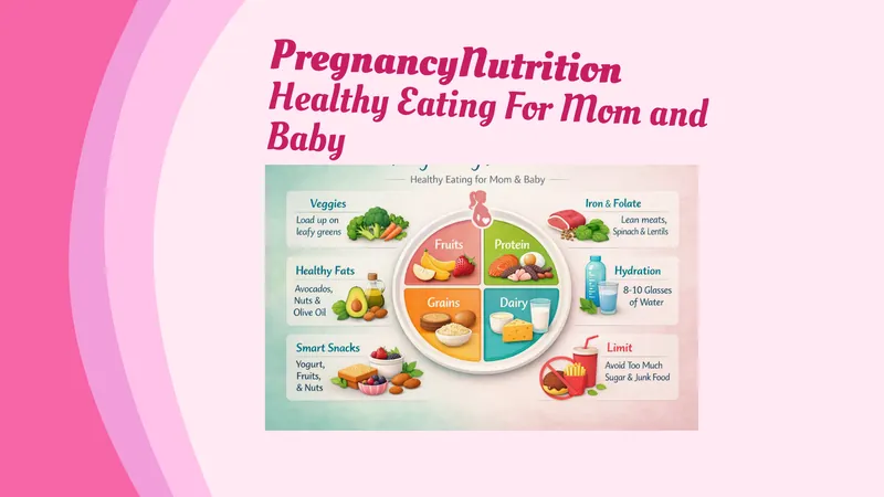 Pregnancy nutrition infographic